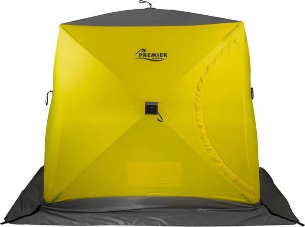 Изображение товара Палатка Premier Fishing Куб-3 / PR-WFSC-210YG (зимняя, желтый/серый)