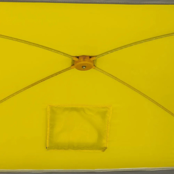 Изображение товара Палатка Premier Fishing Куб-3 / PR-WFSC-210YG (зимняя, желтый/серый)