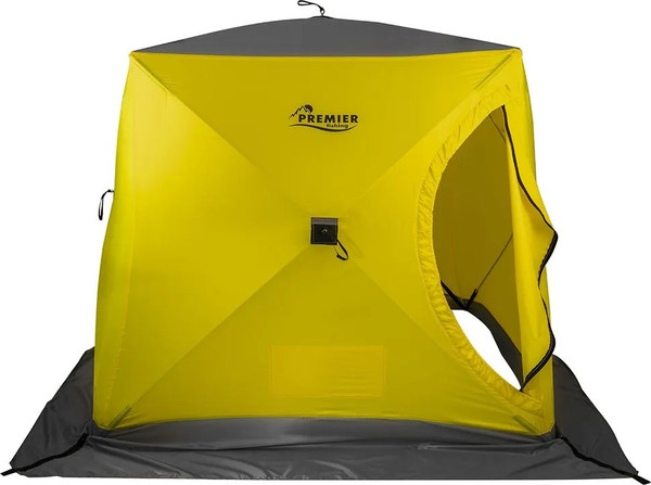 Изображение товара Палатка Premier Fishing Куб-3 / PR-WFSC-210YG (зимняя, желтый/серый)