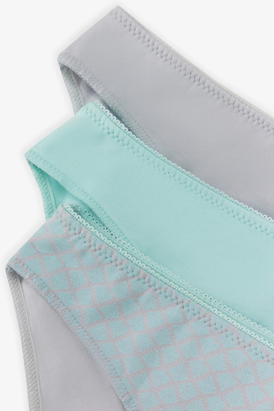 Изображение товара Комплект женских трусов Mark Formelle 412286-3 (р.90, орнамент на сером)