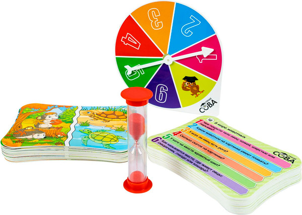 Изображение товара Развивающая игра Bondibon В мире животных Учимся сравнивая / ВВ6025