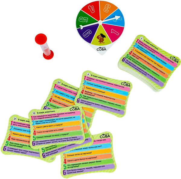 Изображение товара Развивающая игра Bondibon В мире животных Учимся сравнивая / ВВ6025