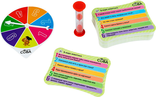 Изображение товара Развивающая игра Bondibon В мире животных Учимся сравнивая / ВВ6025