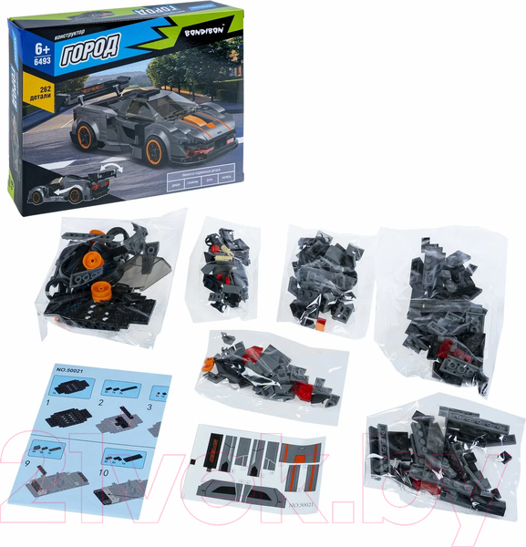 Изображение товара Конструктор Bondibon Город Машина / ВВ6493