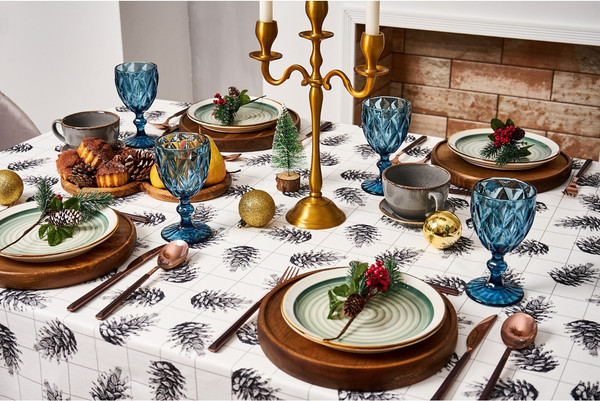 Изображение товара Скатерть Этель Christmas 150x250 / 9215858