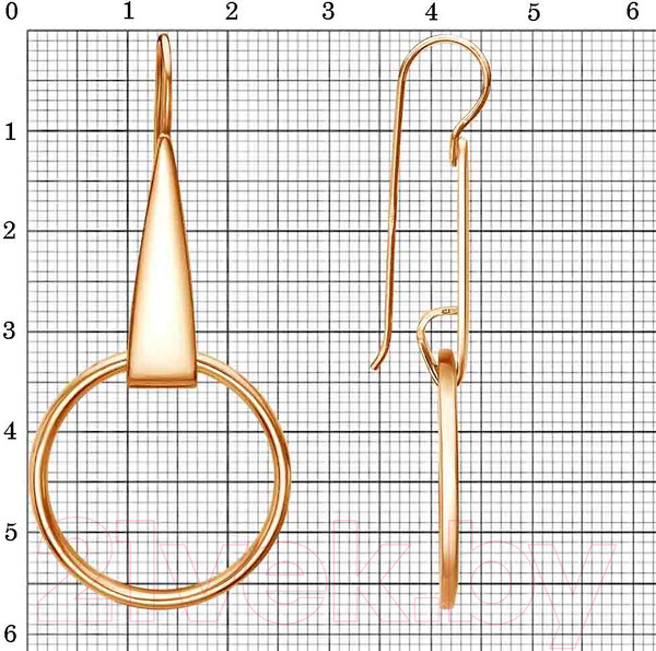 Изображение товара Серьги Красная Пресня 34013945
