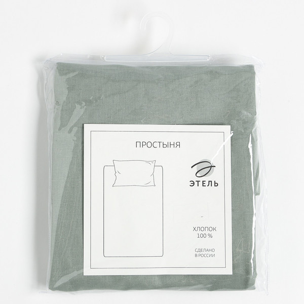 Изображение товара Простыня Этель 9241696 (зеленый)