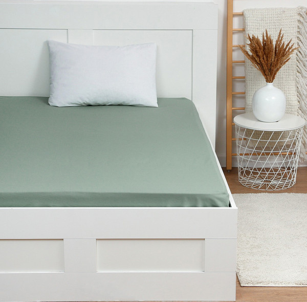 Изображение товара Простыня Этель 9241696 (зеленый)