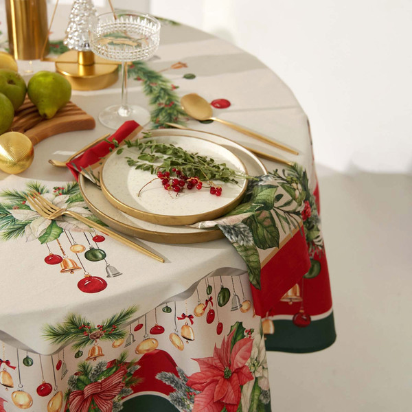Изображение товара Скатерть Этель Рождественский венок / 9907901