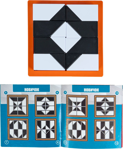 Изображение товара Игра-головоломка Bondibon БондиЛогика Кубики-Малевичи / ВВ6432