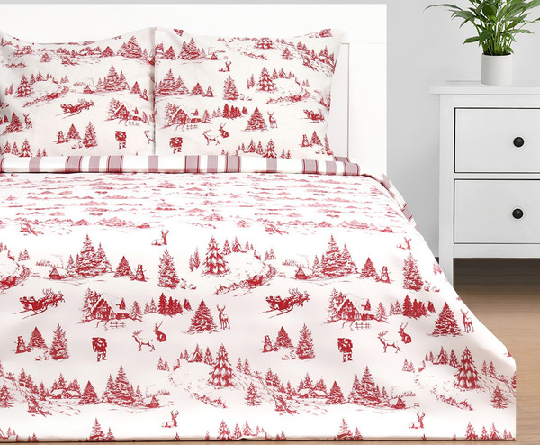 Изображение товара Комплект постельного белья Этель Русская деревенька 1.5сп / 10383296