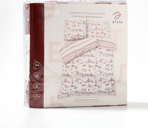 Изображение товара Комплект постельного белья Этель Русская деревенька 1.5сп / 10383296
