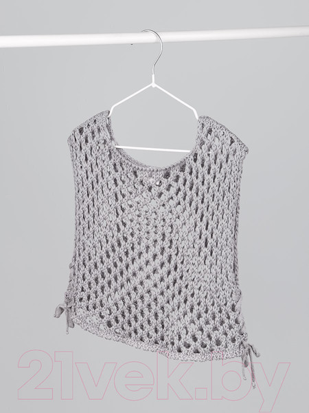 Изображение товара Жилет детский Amarobaby Mesh / AB-OD24-KNIT10M/11-128 (серый, р.128)