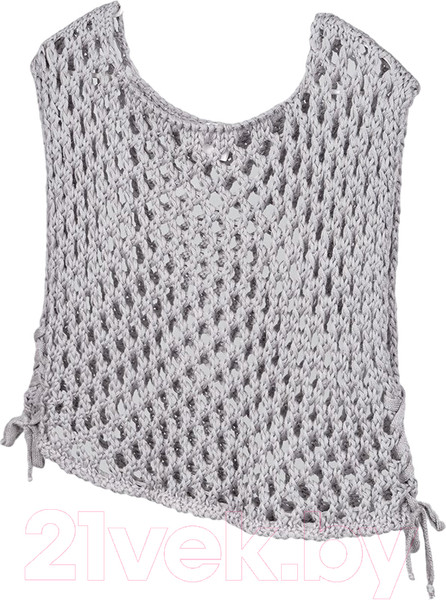 Изображение товара Жилет детский Amarobaby Mesh / AB-OD24-KNIT10M/11-128 (серый, р.128)