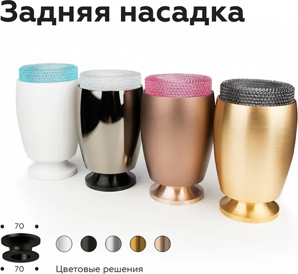 Изображение товара Кольцо декоративное для светильника Ambrella N7194 BL (голубой)