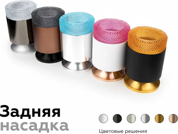 Изображение товара Кольцо декоративное для светильника Ambrella N7194 BL (голубой)