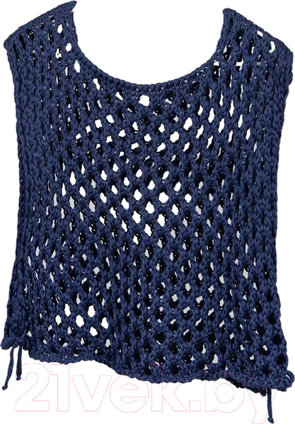 Изображение товара Жилет детский Amarobaby Mesh / AB-OD24-KNIT10M/20-128  (синий, р.128)