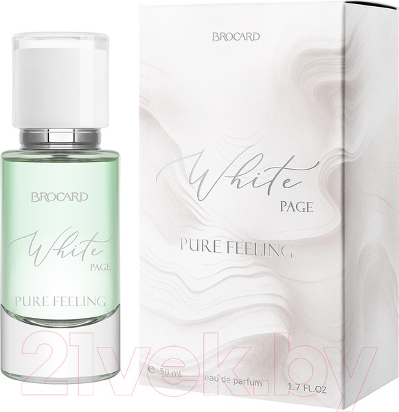 Изображение товара Парфюмерная вода Brocard White Page. Pure Feeling (50мл)