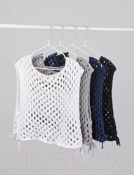 Изображение товара Жилет детский Amarobaby Mesh / AB-OD24-KNIT10M/09-128  (черный, р.128)