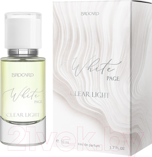 Изображение товара Парфюмерная вода Brocard White Page. Clear Light (50мл)