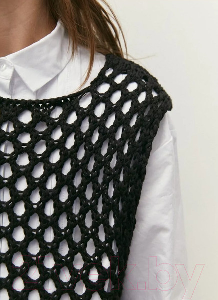 Изображение товара Жилет детский Amarobaby Mesh / AB-OD24-KNIT10M/09-152   (черный, р.152)