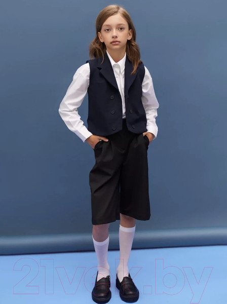 Изображение товара Жилет детский Amarobaby Study Smart / AB-OD24-SS10/20-128 (синий, р.128)