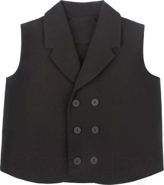Изображение товара Жилет детский Amarobaby Study Smart / AB-OD24-SS10/09-134 (черный, р.134)