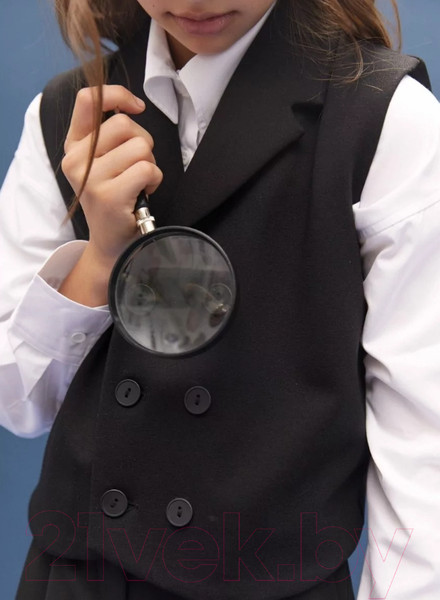 Изображение товара Жилет детский Amarobaby Study Smart / AB-OD24-SS10/09-134 (черный, р.134)