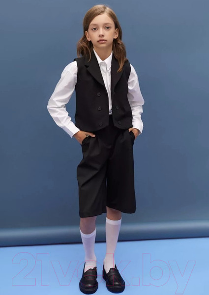 Изображение товара Жилет детский Amarobaby Study Smart / AB-OD24-SS10/09-134 (черный, р.134)