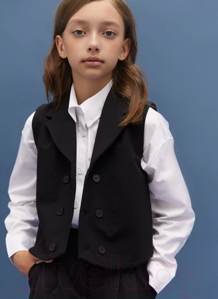 Изображение товара Жилет детский Amarobaby Study Smart / AB-OD24-SS10/09-146 (черный, р.146)