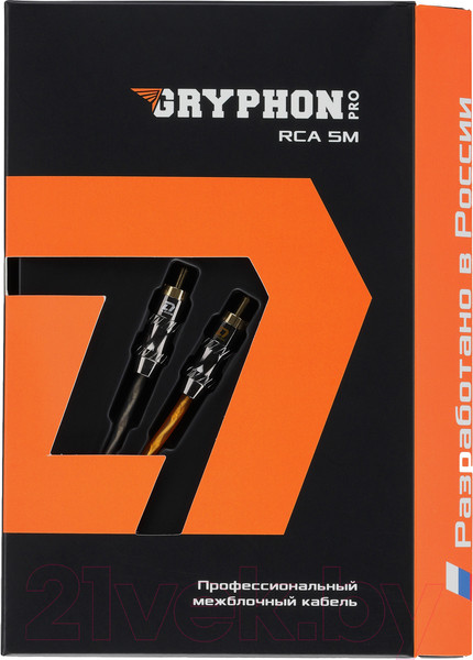 Изображение товара Межблочный кабель для автоакустики DL Audio Gryphon Pro RCA (5м)
