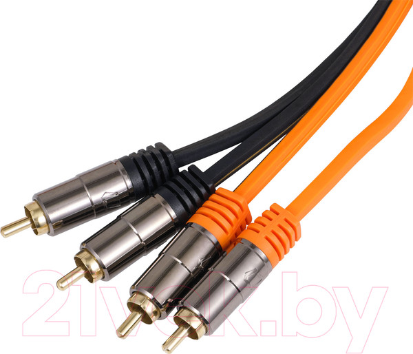 Изображение товара Межблочный кабель для автоакустики DL Audio Raven 4RCA (5м)