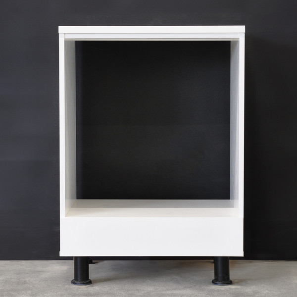 Изображение товара Шкаф под духовку Dipriz Д.70088.1 (белый/черный)