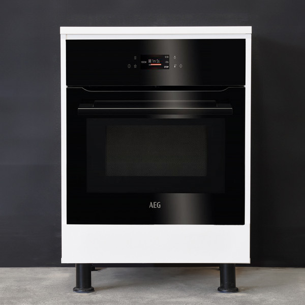 Изображение товара Шкаф под духовку Dipriz Д.70088.1 (белый/черный)