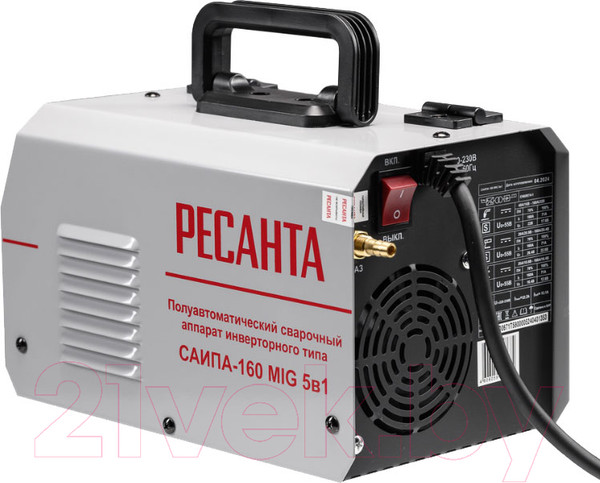 Изображение товара Полуавтомат сварочный Ресанта САИПА-160 MIG 5в1 (65/188)