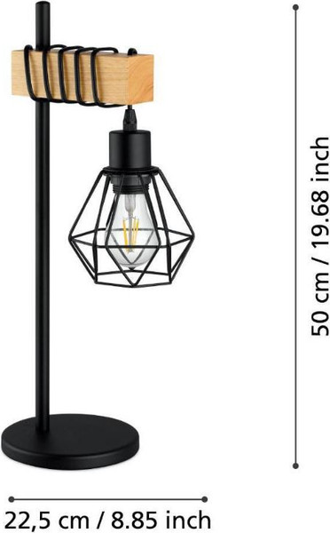 Изображение товара Прикроватная лампа Eglo Townshend 44079