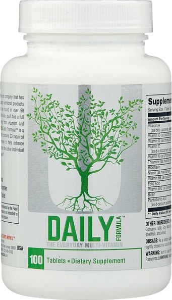Изображение товара Витаминно-минеральный комплекс Universal Nutrition Daily Formula Tablets (100таб)