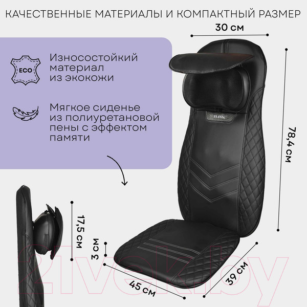 Изображение товара Массажная накидка PLANTA Шиацу MN-1000