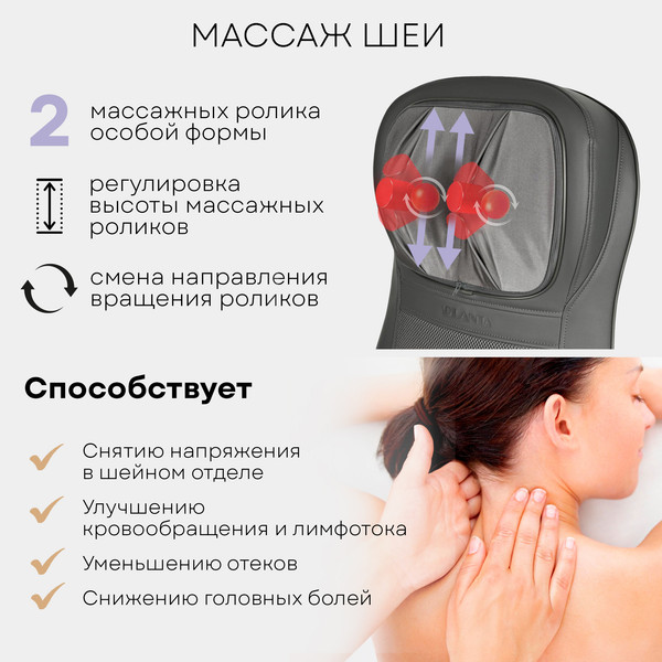 Изображение товара Массажная накидка PLANTA MN-1500