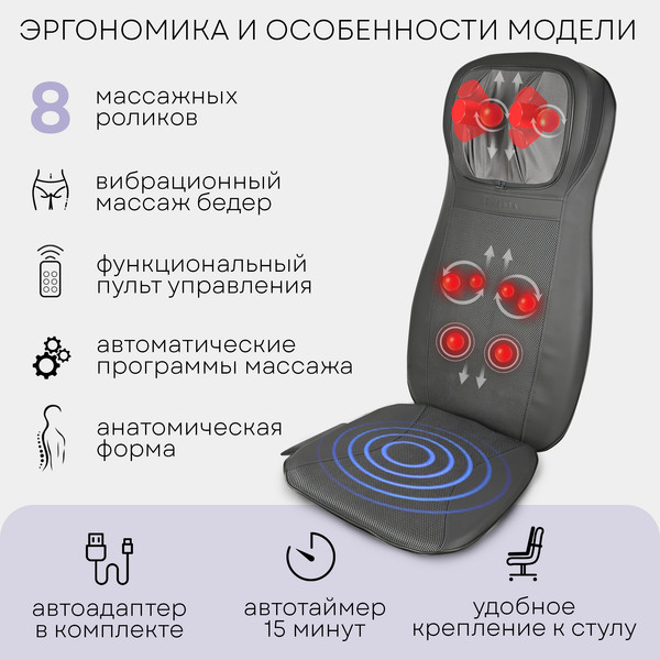 Изображение товара Массажная накидка PLANTA MN-1500