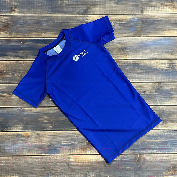 Изображение товара Футболка для единоборств RuscoSport Взрослый для MMA (XL, blue)