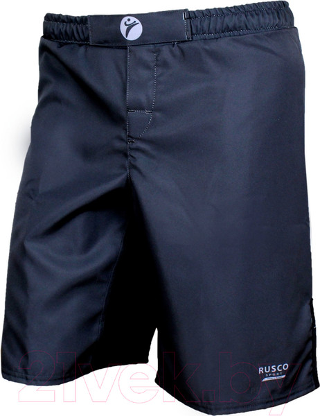 Изображение товара Шорты для единоборств RuscoSport Only Black взрослые для ММА (L)