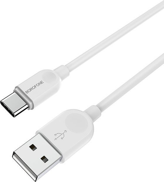 Изображение товара Кабель Borofone BX14 LinkJet AM-Type-C (1м, белый)
