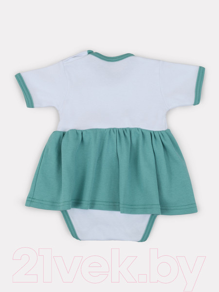 Изображение товара Платье для малышей Rant Rainbow С коротким рукавом / 7680 (Green, 74р.)