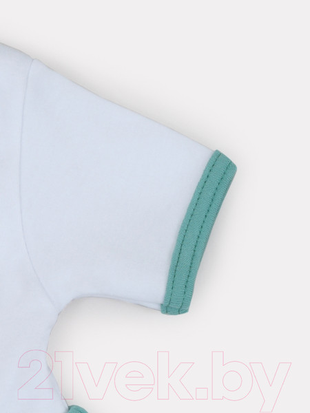 Изображение товара Платье для малышей Rant Rainbow С коротким рукавом / 7680 (Green, 74р.)