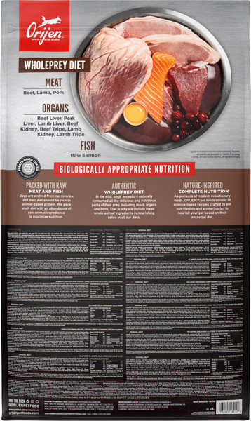 Изображение товара Сухой корм для собак Orijen Dog Regional Red (2кг)