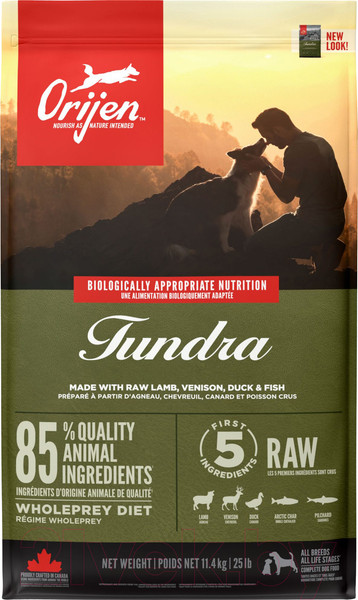 Изображение товара Сухой корм для собак Orijen Dog Tundra (11.4кг)