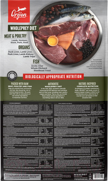 Изображение товара Сухой корм для собак Orijen Dog Tundra (11.4кг)