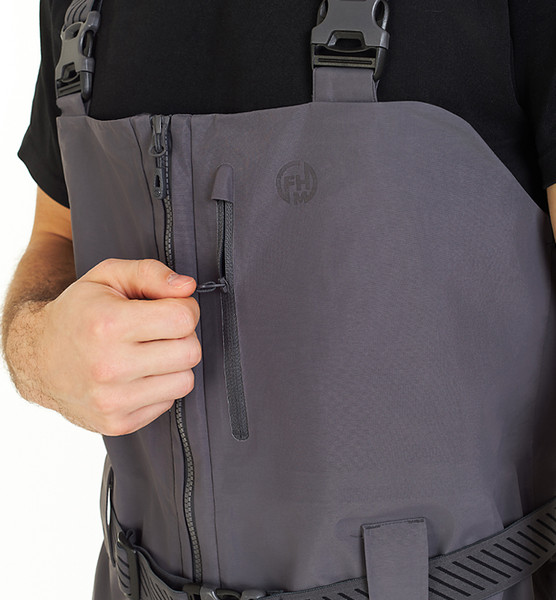 Изображение товара Полукомбинезон для охоты и рыбалки FHM Guard V2 (XS, серый)