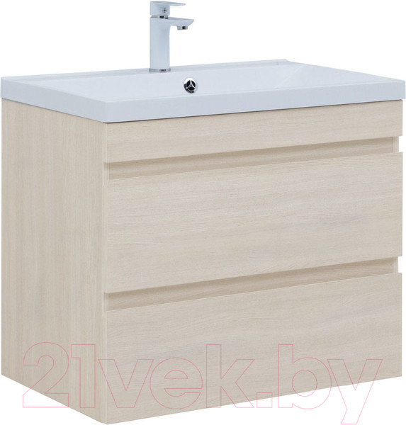 Изображение товара Тумба под умывальник Aquanet Нота new 90 / 334199 (дуб светлый)